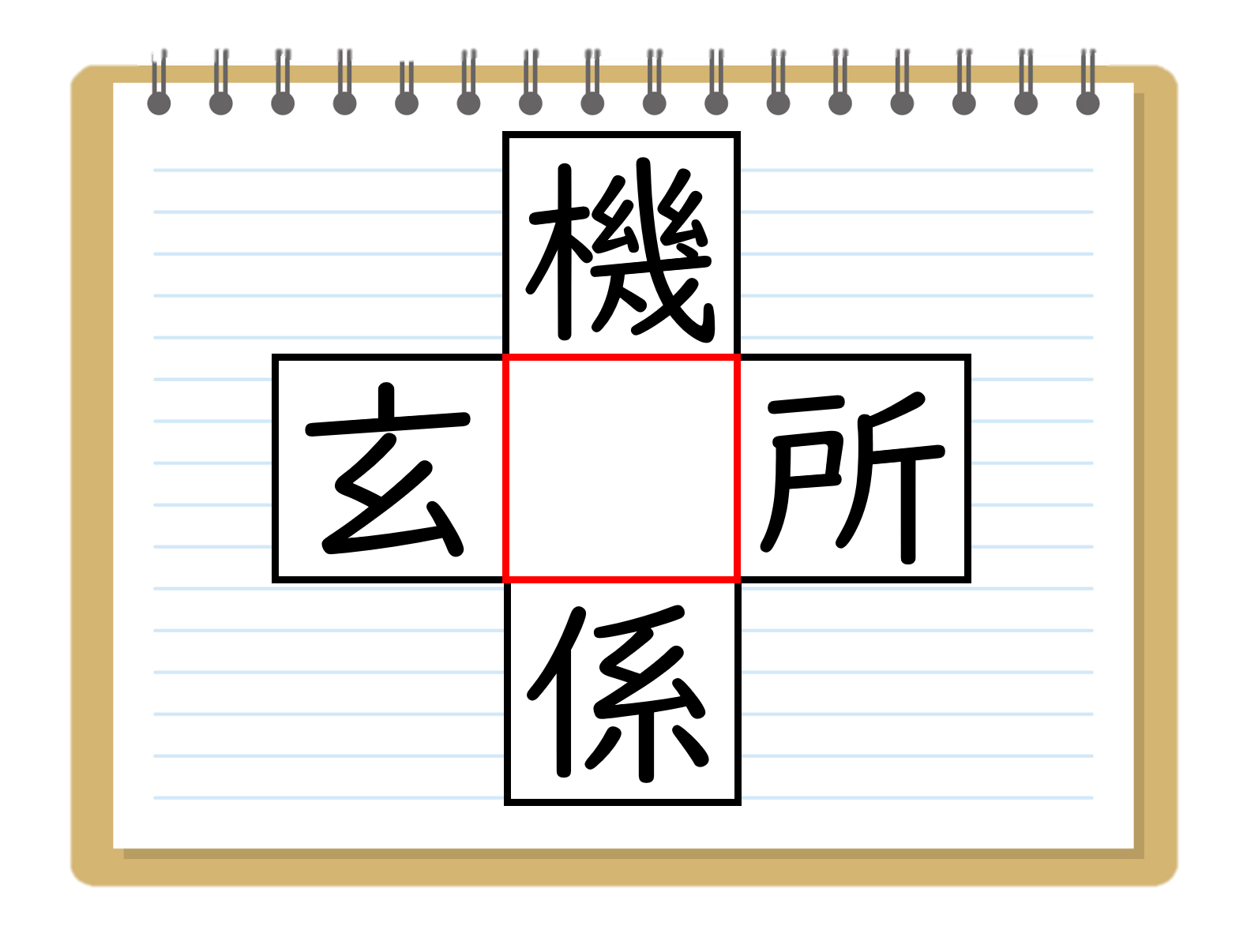 漢字穴埋めクイズ 中学生向け 全問 簡単 面白い虫食い問題 パズル クイズ王国