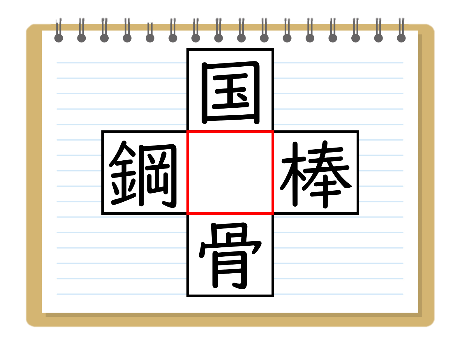 漢字穴埋めクイズ 全問 大人 高齢者向け 面白い虫食い問題 簡単クロスワード クイズ王国